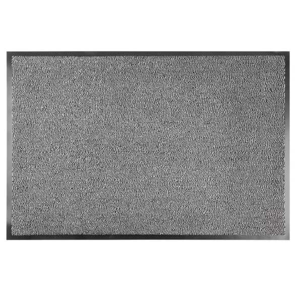 MagicHome lábtörlő - 60 x 90 cm, szürke/fekete