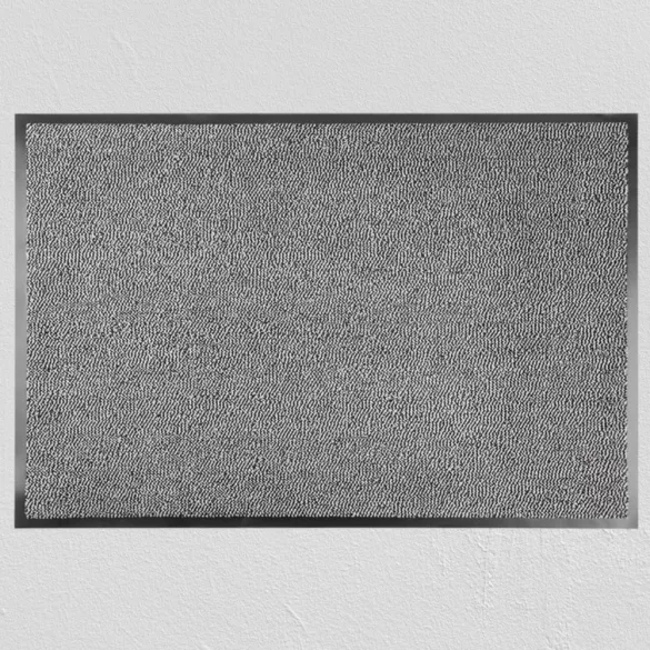 MagicHome lábtörlő - 60 x 90 cm, szürke/fekete