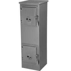 Strend Pro Thalia Ewa kályha, szürke, 5,3 kW