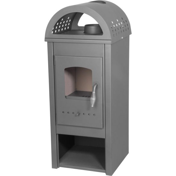 Strend Pro Thalia Nera Plus kandalló, szürke, 5,4 kW