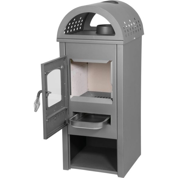 Strend Pro Thalia Nera Plus kandalló, szürke, 5,4 kW