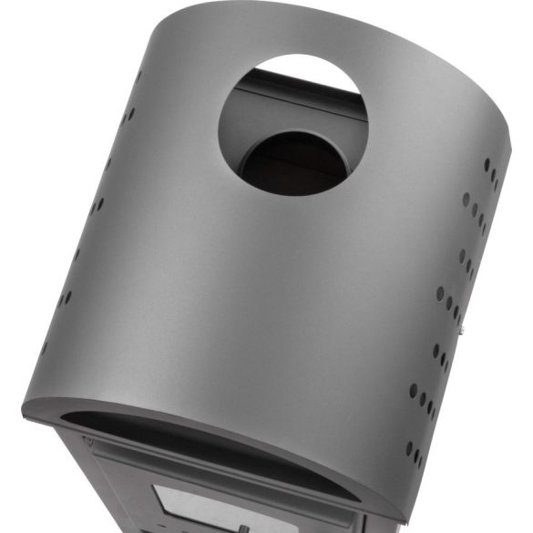 Strend Pro Thalia Nera Plus kandalló, szürke, 5,4 kW