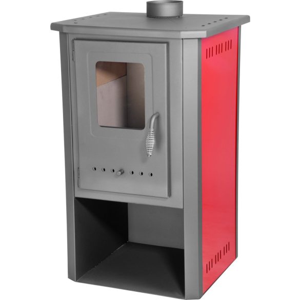 Strend Pro Thalia Pella kályha, piros, 5,4 kW