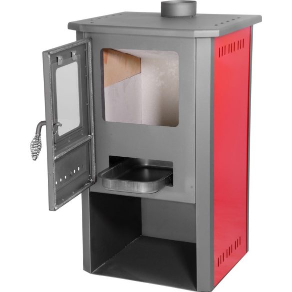 Strend Pro Thalia Pella kályha, piros, 5,4 kW