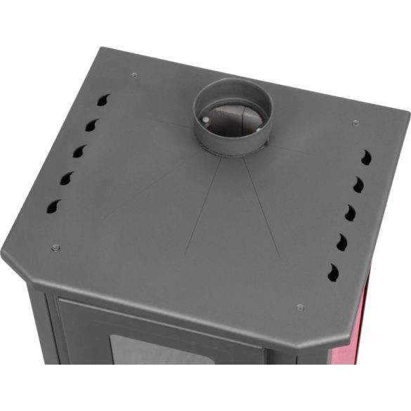 Strend Pro Thalia Pella kályha, piros, 5,4 kW