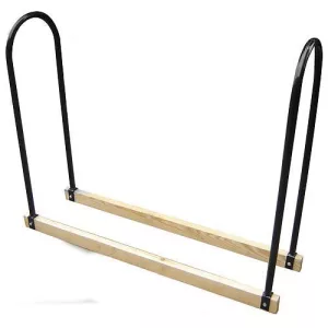 Fatároló, Strend Pro, Homefire LR039, 114 x 90 x 31 cm, kályhához és kandallóhoz, modern, minimalista dizájn, robusztus, tartós, egyszerű összeszerelés