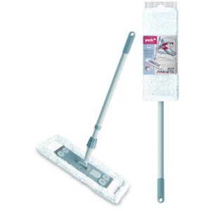 Felmosó, York Poland 081690 Magnetic, pamut fej, nagy nedvszívó képesség, tartós, fapadlókhoz és csempéhez, mágneses tartóval