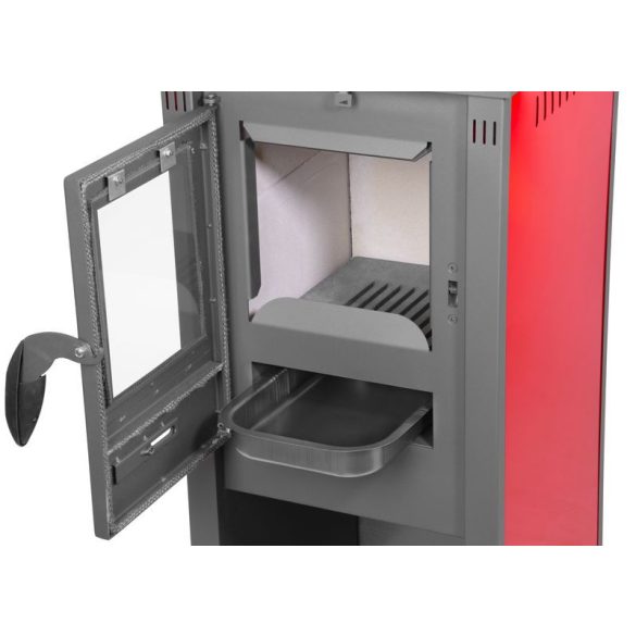 Strend Pro Thalia Okta M kályha, piros, 3,9 kW