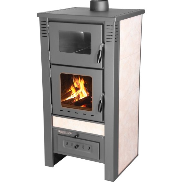 Strend Pro TAURUS kályha sütővel - bézs, 12 kW