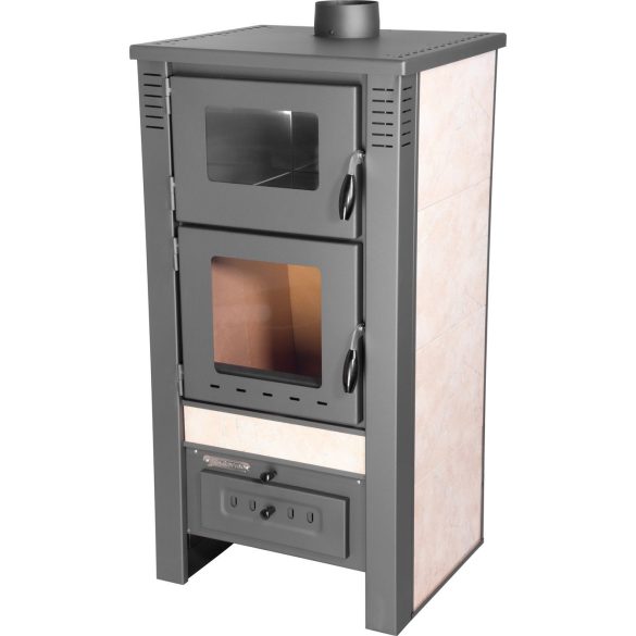 Strend Pro TAURUS kályha sütővel - bézs, 12 kW