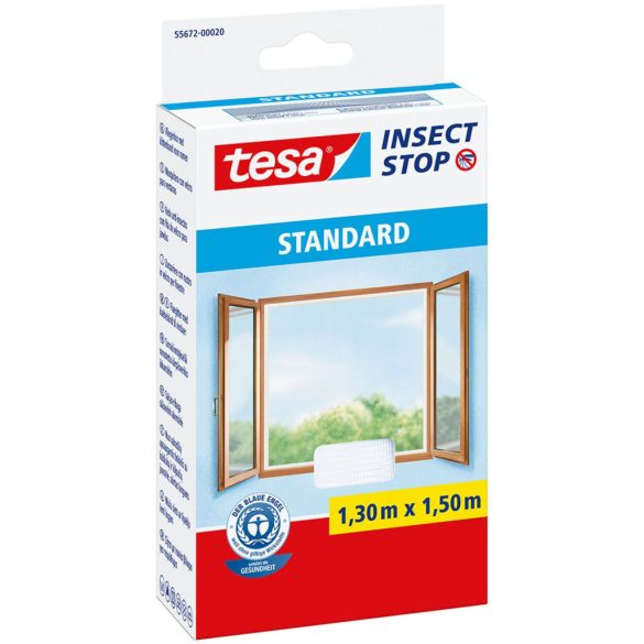 Tesa® Standard rovarháló - fehér - 130x150cm