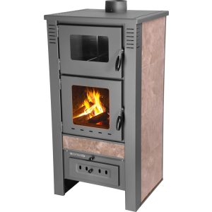 Strend Pro TAURUS kályha sütővel - mocca, 12 kW