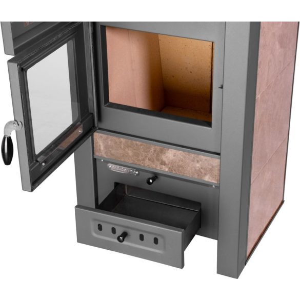 Strend Pro TAURUS kályha sütővel - mocca, 12 kW