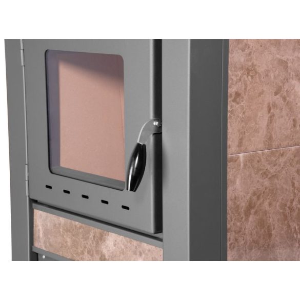 Strend Pro TAURUS kályha sütővel - mocca, 12 kW