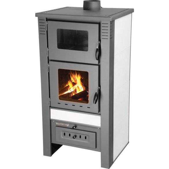 Strend Pro TAURUS kályha sütővel - fehér, 12 kW