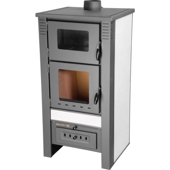 Strend Pro TAURUS kályha sütővel - fehér, 12 kW