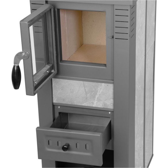 Strend Pro LAVA Ceramic kályha, szürke, 6,5 kW