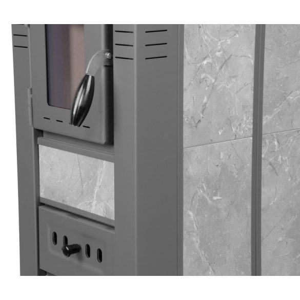 Strend Pro LAVA Ceramic kályha, szürke, 6,5 kW