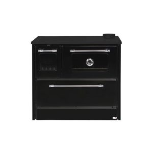 Strend Pro 701-G OMEGA Kuzine sparhelt - fekete, jobb oldali oldali füstcső kimenet