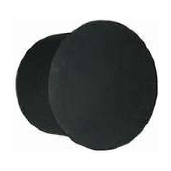 Kémény dugó, V.A.P.K. HS 160/1,5, fekete, 160 mm, DC01 acéllemez, lemezvastagság: 1,5 mm, kéménycső lezárásához