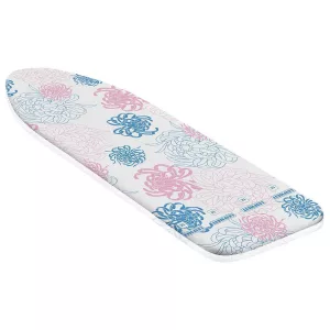 Vasalódeszka huzat, Leifheit 71598 Cotton Classic, fehér, M, 125 x 40 cm-ig, 100% pamut, 3 mm habszivacs párnázás, húzózsinórral
