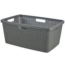 Curver® JUTE ruháskosár - szürke, 46 literes