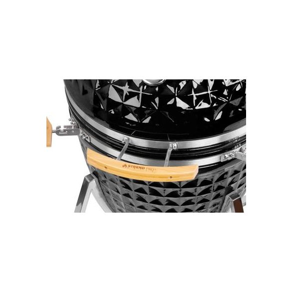 Kamado Grill, Strend Pro Kamado Egg 26", fekete