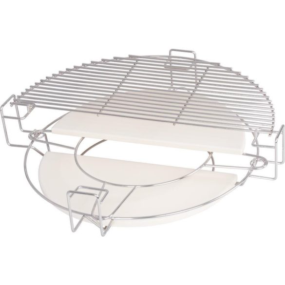 Strend Pro állítható grillrács kővel Kamado Egg 21 grillsütőhöz