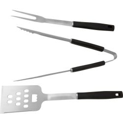   Strend Pro Grill 3db-os készlet grillezéshez és sütéshez - fekete