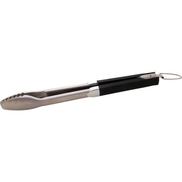 Strend Pro Grill rozsdamentes fogó gumírozott nyéllel - 45,5cm