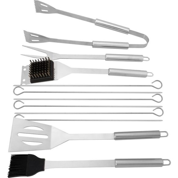Strend Pro Grill 12db-os készlet grillezéshez és sütéshez, bőröndben