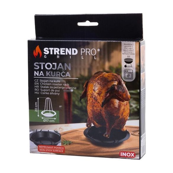 Strend Pro Grill csirkesütő állvány - 17x20 cm