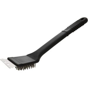 Strend Pro Grill kefe grilltisztításhoz, kaparóval - 4,5x4,5x30cm