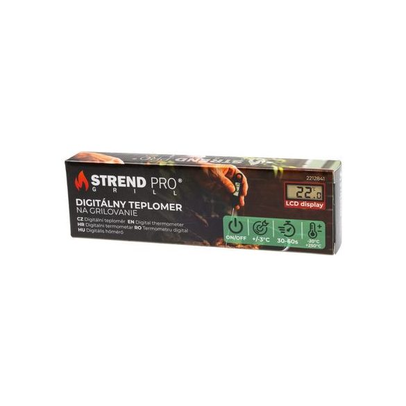 Strend Pro Grill összecsukható digitális hőmérő