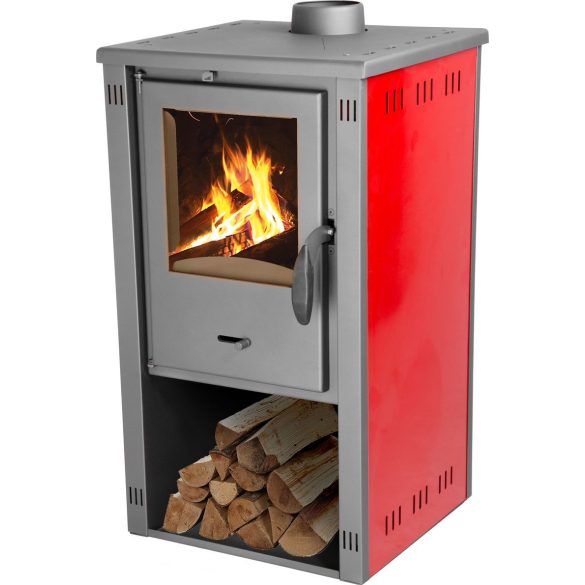 Strend Pro Thalia Pella S kályha, piros, 5,4 kW