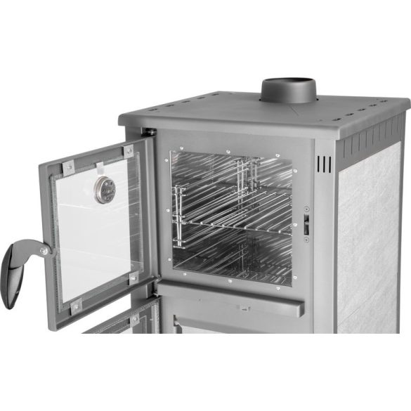 Strend Pro Thalia Pella SG Ceramic kályha sütővel - fehér, 5,4 kW