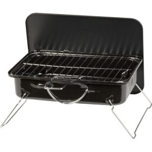 Strend Pro Paolo faszenes grill - fekete - 37x27x17cm