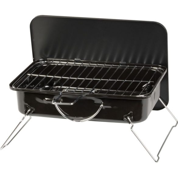 Strend Pro Paolo faszenes grill - fekete - 37x27x17cm
