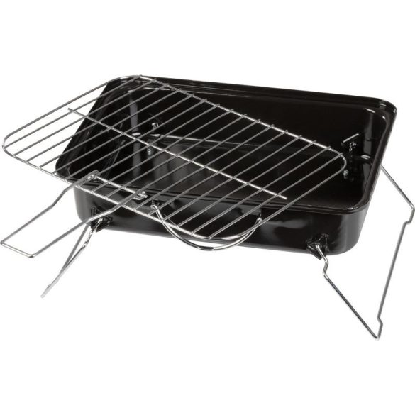 Strend Pro Paolo faszenes grill - fekete - 37x27x17cm