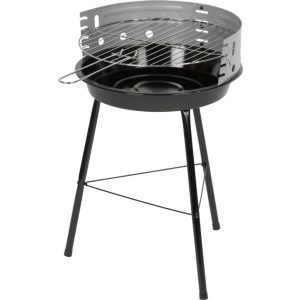 Strend Pro Fabio faszenes grill - fekete - 38x38x55cm