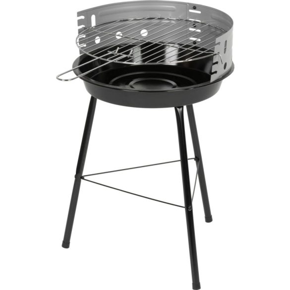 Strend Pro Fabio faszenes grill - fekete - 38x38x55cm