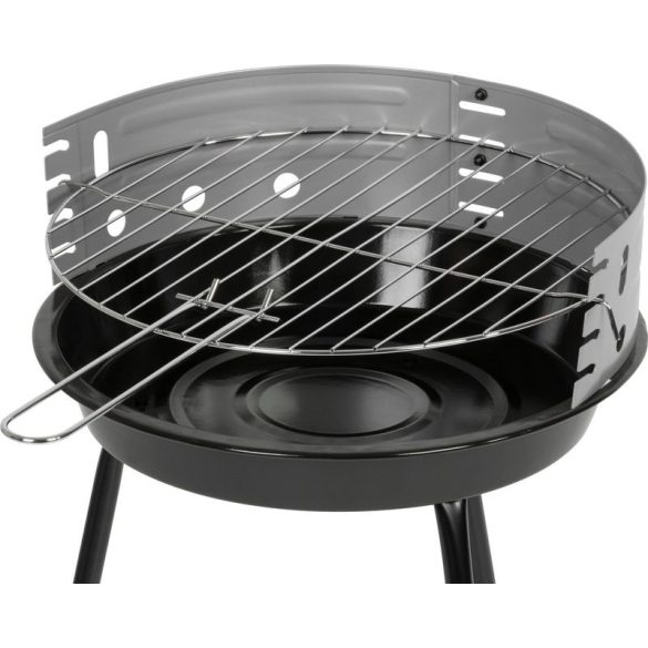 Strend Pro Fabio faszenes grill - fekete - 38x38x55cm