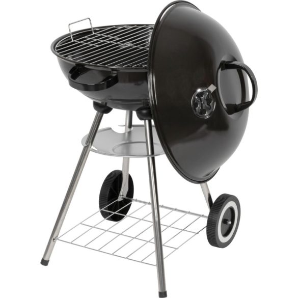 Strend Pro Servo faszenes grill - fekete - 45x52,5x73,5cm