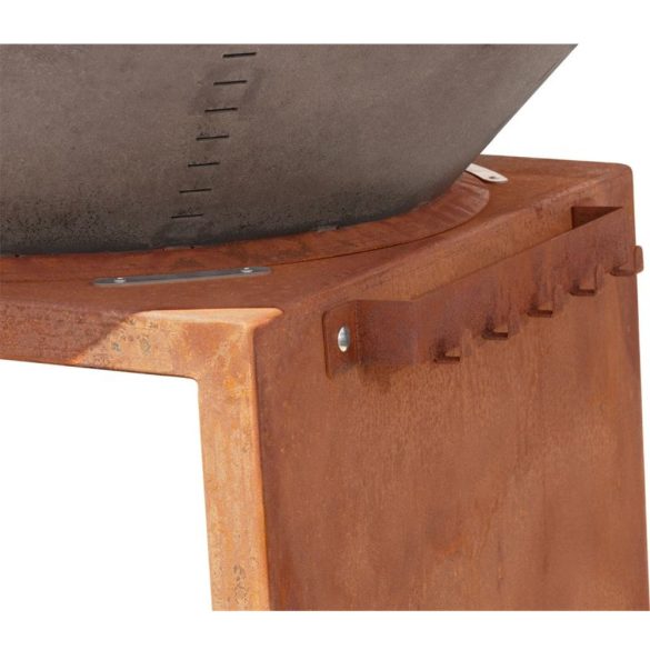 Strend Pro Fiesta tűzrakó - rusztikus kivitel - 100cm