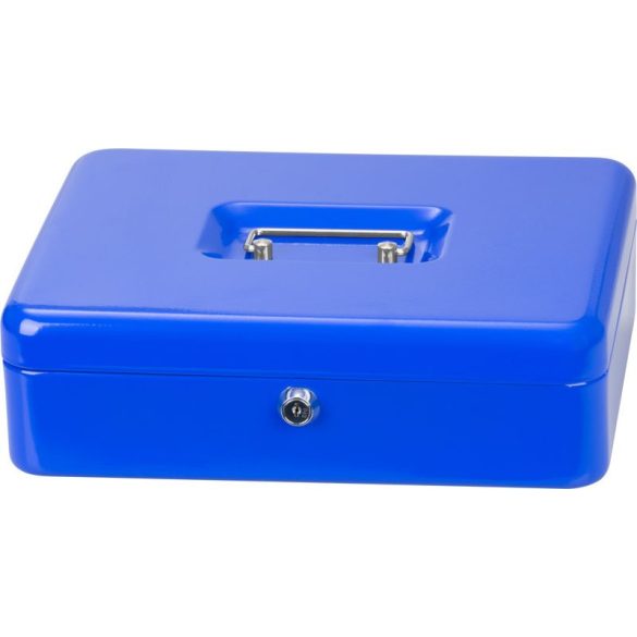 Pénzkazetta, Strend Pro CashBox, 30 × 24 × 9 cm, pénzre és érmékre, kompakt, praktikus, biztonságos tárolás