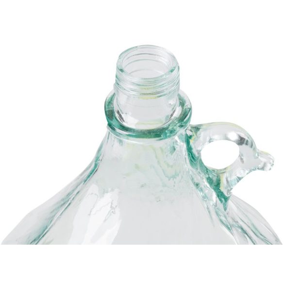 Demizson, Strend Pro Garden Stella, 5 l, átlátszó, üveg, egy fogantyú, kupak, borhoz, szörphöz, pálinkához
