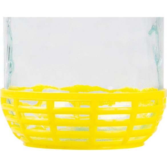 Demizson, Strend Pro Garden Stella, 5 l, átlátszó, üveg, egy fogantyú, kupak, borhoz, szörphöz, pálinkához