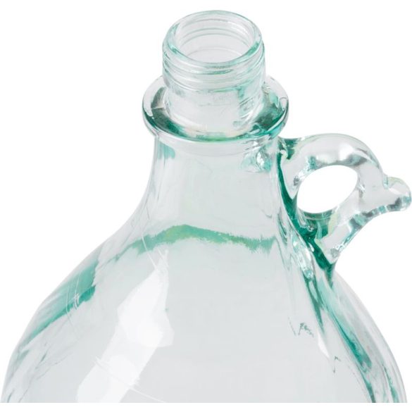 Demizson, Strend Pro Garden Stella, 3 l, átlátszó, üveg, egy fogantyú, kupak, borhoz, szörphöz, pálinkához