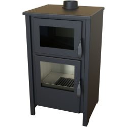 Strend Pro Thalia Luna C kályha, fekete, 9,7 kW