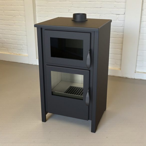 Strend Pro Thalia Luna C kályha, fekete, 9,7 kW